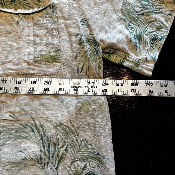 Vintage Havana Jacks XL 100% Silk Tropical Vacation Hawaiian Button Down Shirt - Picture 3 of 5